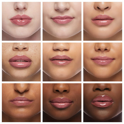 Ruby Kisses Broadway Vita-Lip Clear Lip Gloss (8 Pack), Ultra-Hydrating & Soothing Formula with Vitamins, High-Shine Non-Sticky Finish Lip Balm with Mint, Rosehip, Coconut, Mango, Argan, Honey, Shea