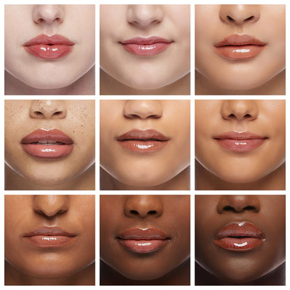 wet n wild MegaSlicks Lip Gloss, Ultra-Glossy, Vitamin-E Enriched, Ultra-Gloss High Shine Moisturizing, Cruelty-Free & Vegan - Crystal Clear